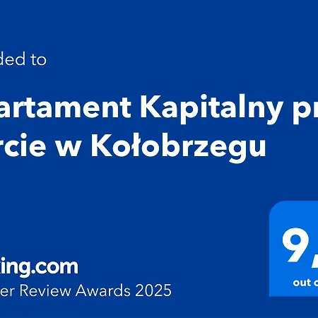 Kapitalny Przy Porcie W Kołobrzegu Z Rowerownią I Placem Zabaw