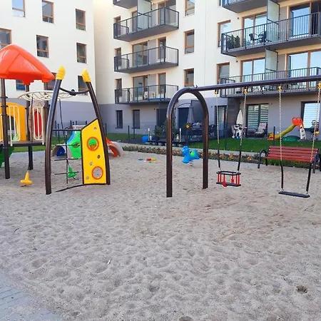 아파트 Kapitalny Przy Porcie W Kolobrzegu Z Rowerownia I Placem Zabaw 코워브제크